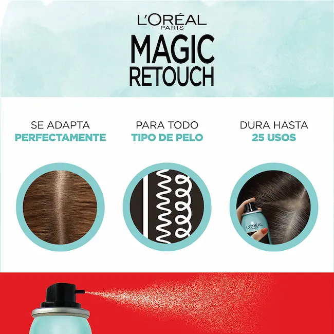 Spray Magic Retouch L'Oréal Paris caracteristicas